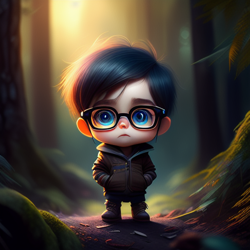 Bức tranh Chibi nam ngầu đẹp nhất