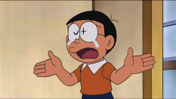 100 hình ảnh Nobita buồn, dễ thương và phong cách