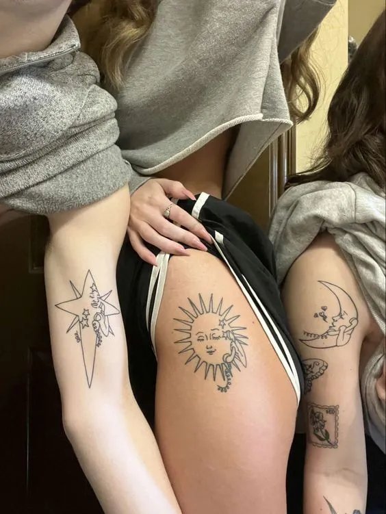 Top 300+ hình xăm nhóm ý nghĩa, đoàn kết và yêu thương - Genztattoo