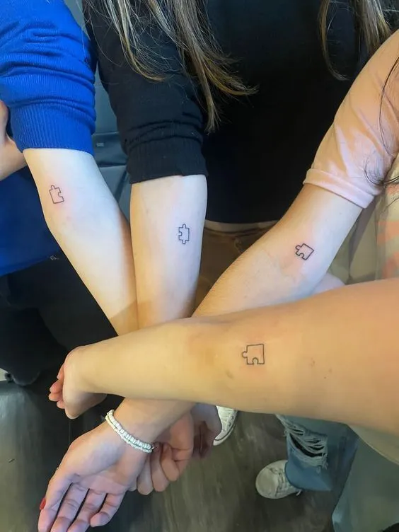 Top 300+ hình xăm nhóm ý nghĩa, đoàn kết và yêu thương - Genztattoo