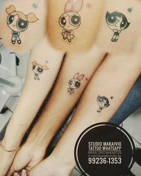 Top 300+ hình xăm nhóm ý nghĩa, đoàn kết và yêu thương - Genztattoo