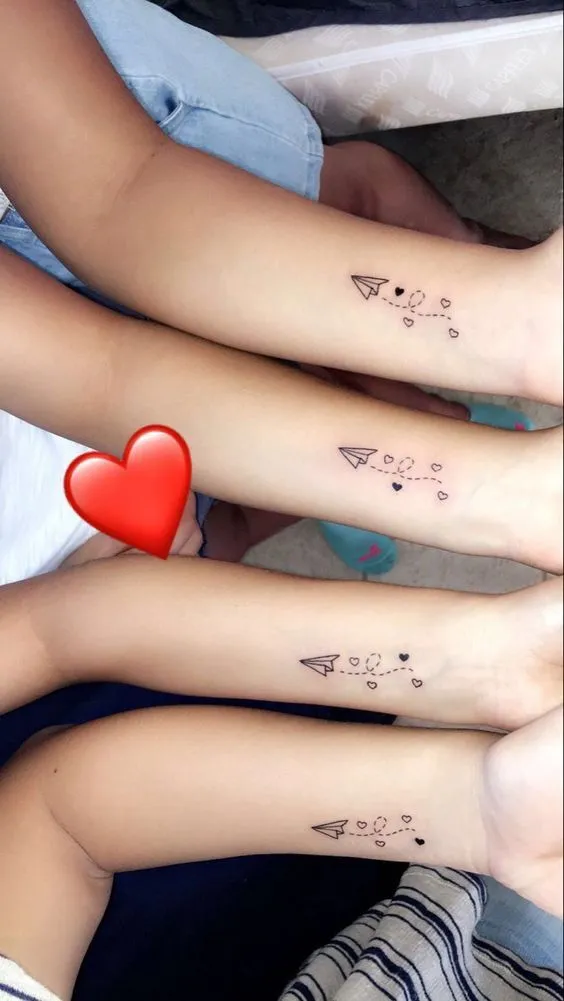 Top 300+ hình xăm nhóm ý nghĩa, đoàn kết và yêu thương - Genztattoo