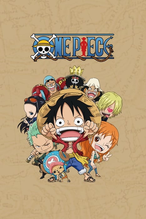 Luffy chibi ngầu - Bức tranh đẹp lung linh