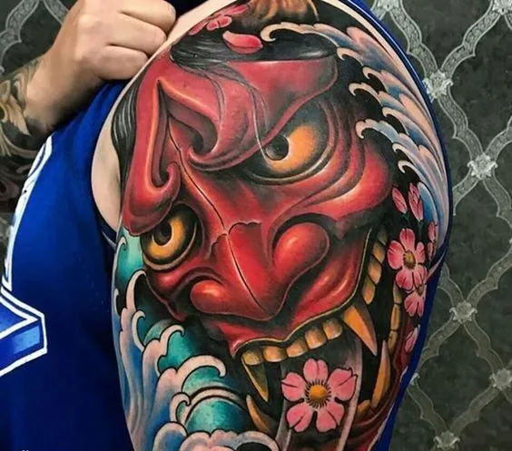 150 hình xăm mặt quỷ dạ xoa tuyển chọn ấn tượng nhất - Genztattoo