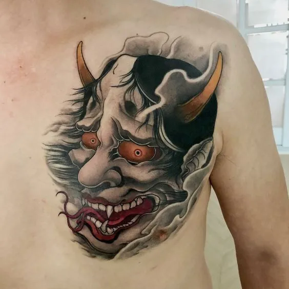 150 hình xăm mặt quỷ dạ xoa tuyển chọn ấn tượng nhất - Genztattoo