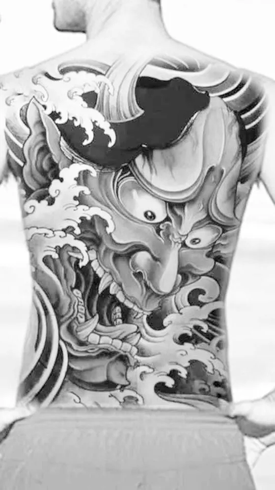 150 hình xăm mặt quỷ dạ xoa tuyển chọn ấn tượng nhất - Genztattoo