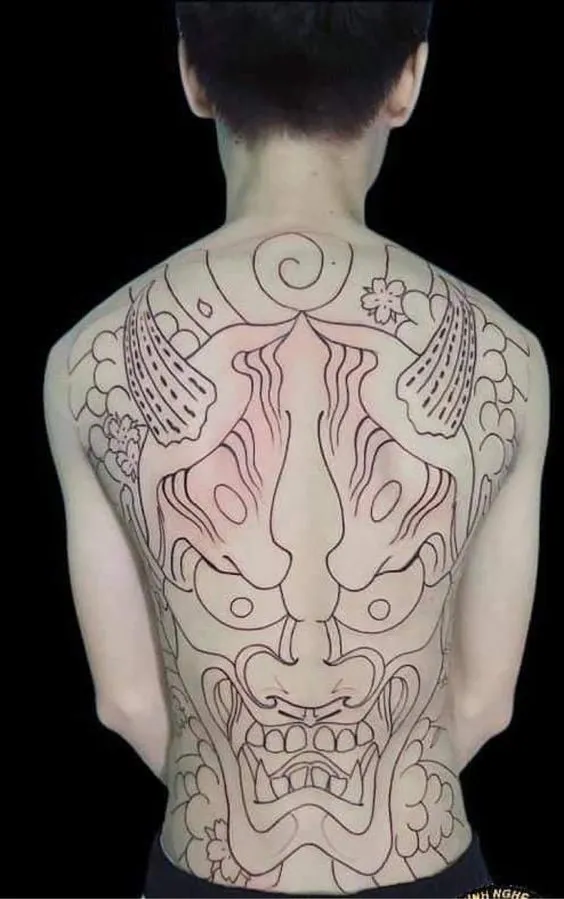 150 hình xăm mặt quỷ dạ xoa tuyển chọn ấn tượng nhất - Genztattoo