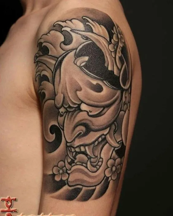 150 hình xăm mặt quỷ dạ xoa tuyển chọn ấn tượng nhất - Genztattoo