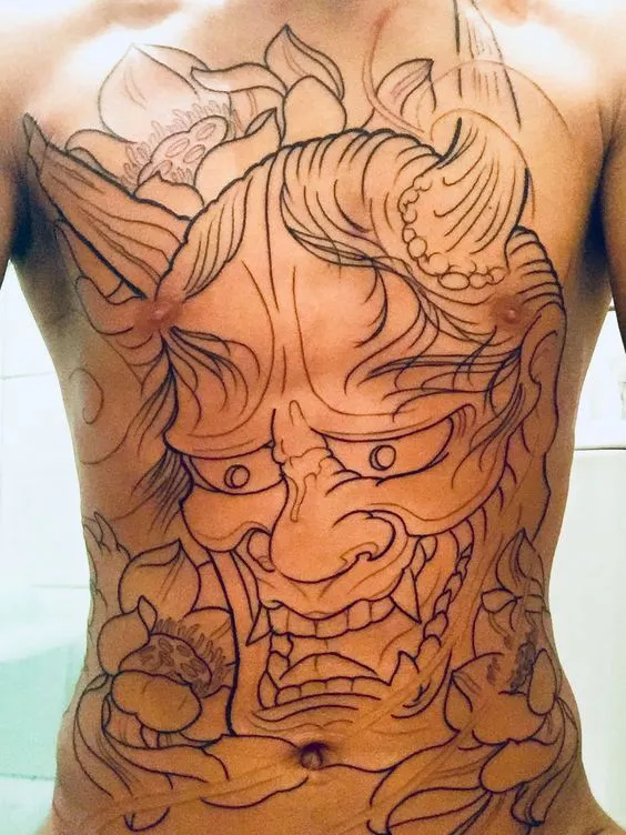 150 hình xăm mặt quỷ dạ xoa tuyển chọn ấn tượng nhất - Genztattoo