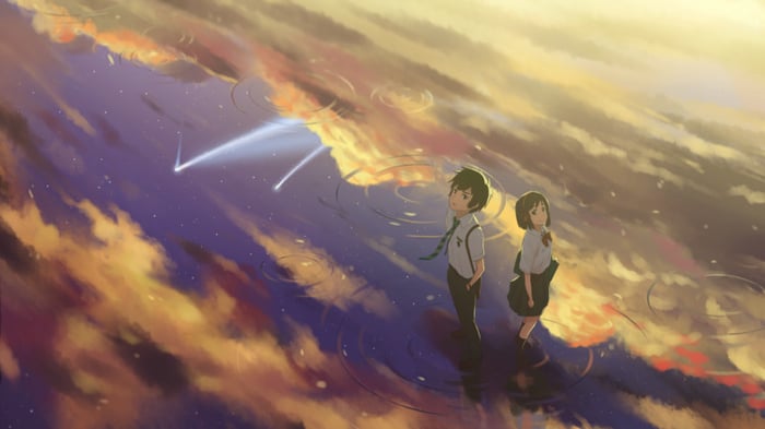 Hình nền Your Name 4K đẹp, hình ảnh Your Name