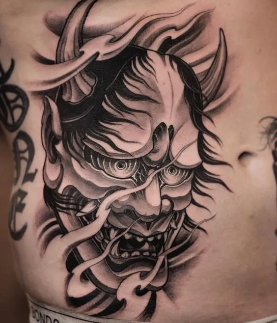 150 hình xăm mặt quỷ dạ xoa tuyển chọn ấn tượng nhất - Genztattoo