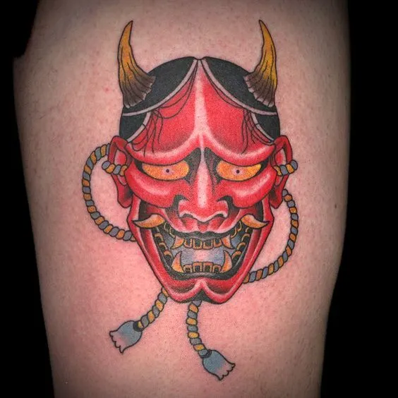 150 hình xăm mặt quỷ dạ xoa tuyển chọn ấn tượng nhất - Genztattoo