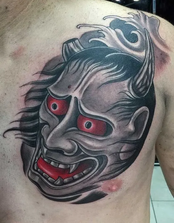 150 hình xăm mặt quỷ dạ xoa tuyển chọn ấn tượng nhất - Genztattoo