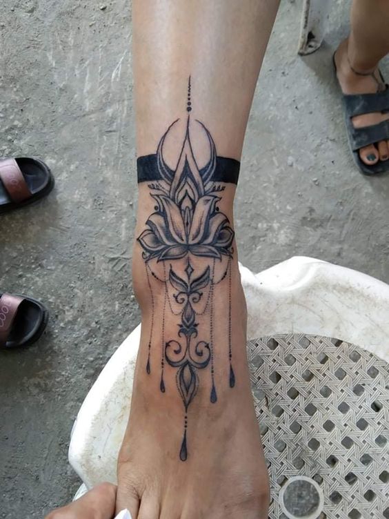 999+ hình xăm lắc chân mini cực độc đáo cho nam và nữ - Genztattoo