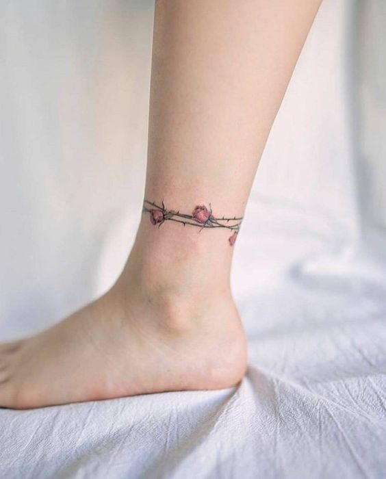 999+ hình xăm lắc chân mini cực độc đáo cho nam và nữ - Genztattoo