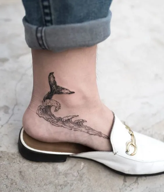 150 hình xăm mini ở chân độc đáo cho nam và nữ - Genztattoo