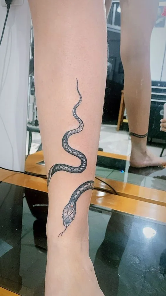 150 hình xăm mini ở chân độc đáo cho nam và nữ - Genztattoo