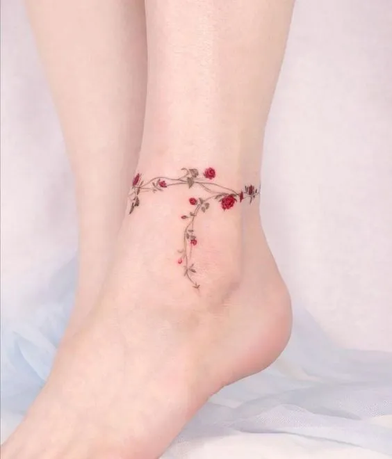 150 hình xăm mini ở chân độc đáo cho nam và nữ - Genztattoo