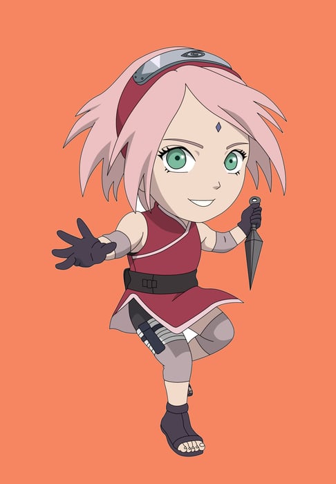 Naruto Chibi - Tổng hợp bức tranh độc đáo về nhân vật Naruto