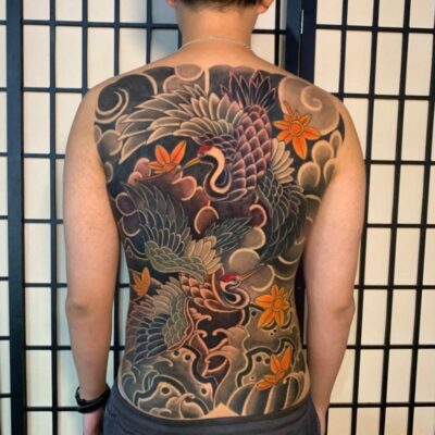 Tiết Lộ Hình Xăm Nhật Cổ Kín Lưng đẹp Nhất - ROWENA TATTOO