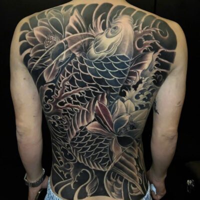 Tiết Lộ Hình Xăm Nhật Cổ Kín Lưng đẹp Nhất - ROWENA TATTOO