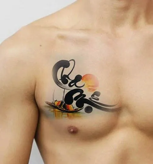 Tổng hợp 888+ hình xăm chữ cha mẹ ý nghĩa, ấn tượng - Genztattoo