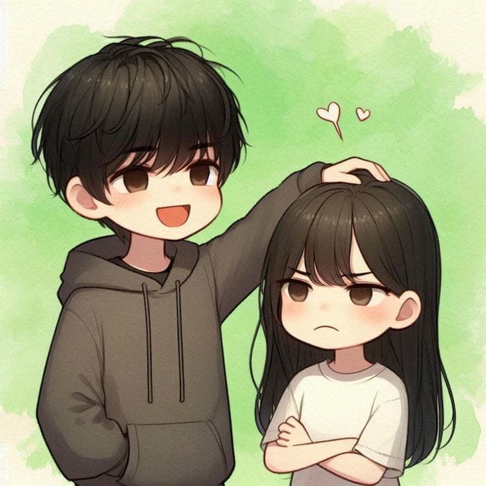 999+ Hình ảnh cặp đôi chibi anime cute dễ thương làm avatar đẹp