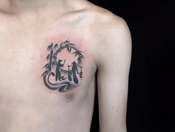 Tổng hợp 888+ hình xăm chữ cha mẹ ý nghĩa, ấn tượng - Genztattoo