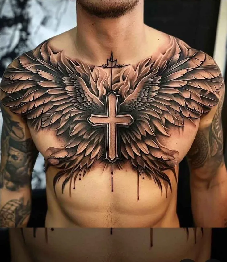 Gợi ý 1001+ mẫu hình xăm ở ngực đẹp mắt và ấn tượng nhất - Genztattoo