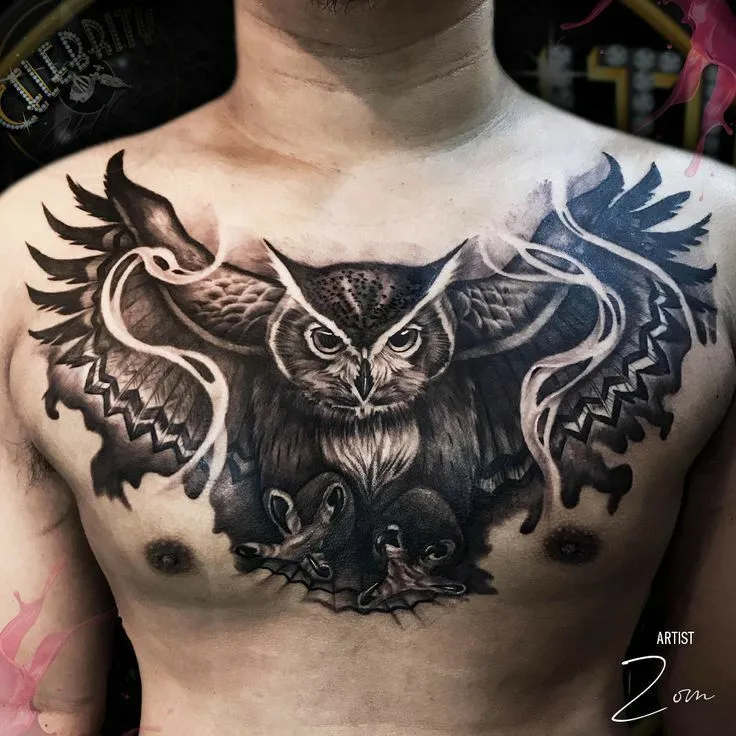 Gợi ý 1001+ mẫu hình xăm ở ngực đẹp mắt và ấn tượng nhất - Genztattoo