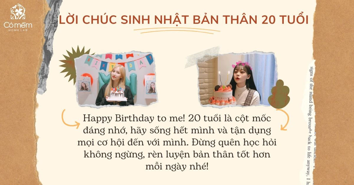 Lời Chúc Sinh Nhật Cho Bản Thân Ý Nghĩa Và Chân Thành Nhất