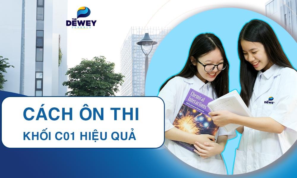 Xét tuyển đại học khối C01 gồm những môn nào? Bí quyết ôn thi hiệu quả